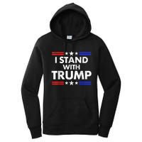 I Stand With Trump Women's Pullover Hoodie