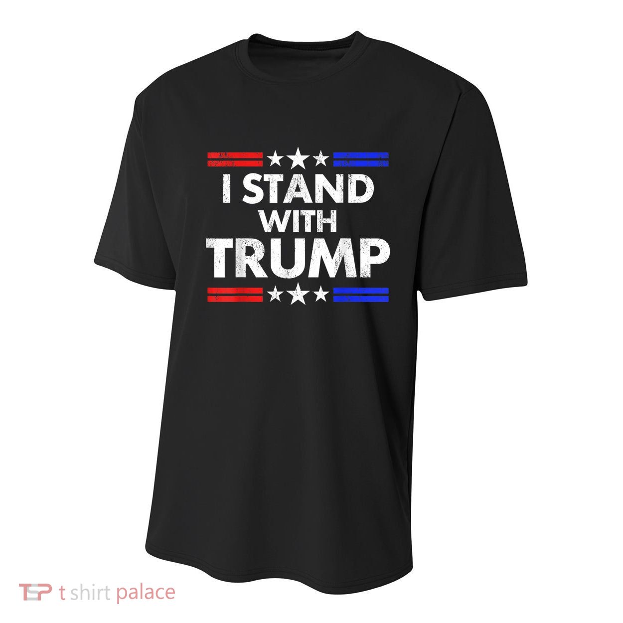 I Stand With Trump Youth Performance Sprint T-Shirt