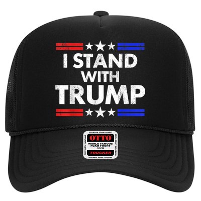 I Stand With Trump Trucker Hat