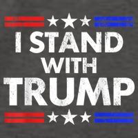 I Stand With Trump Vector Backpack