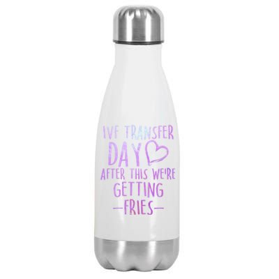 Ivf Survivor Warrior Transfer Day Infertility Gift Stainless Steel Insulated Water Bottle