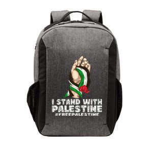 I Stand With Palestine For Their Freedom Free Palestine Vector Backpack