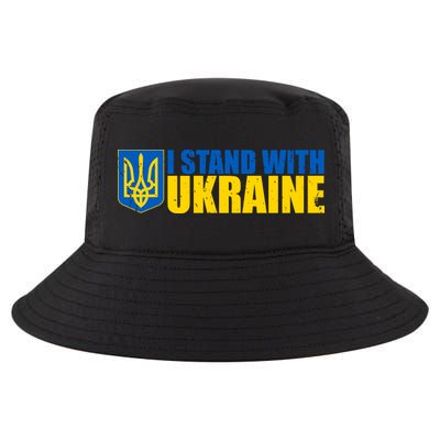 I Stand With Ukraine War Cool Comfort Performance Bucket Hat
