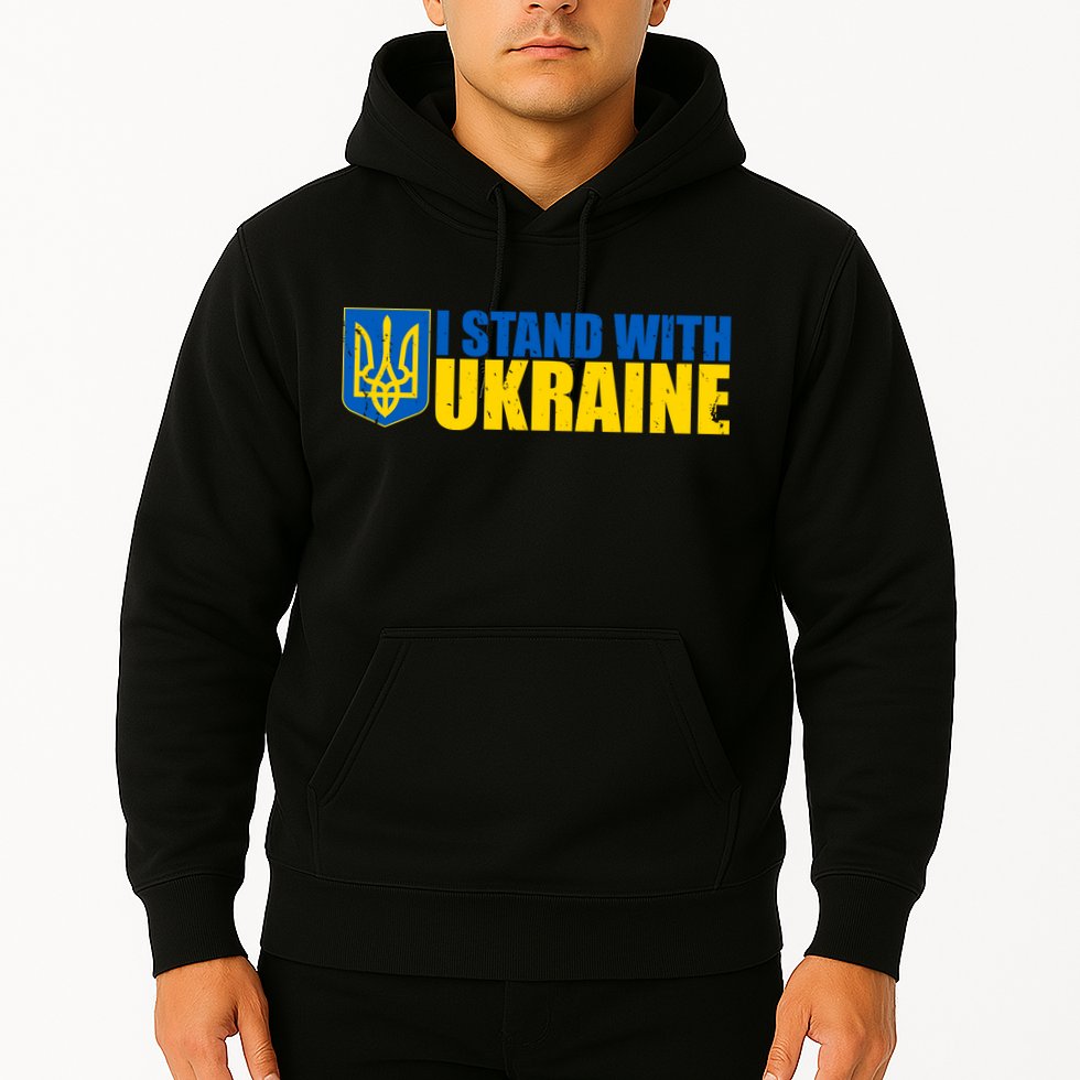 I Stand With Ukraine War Hoodie
