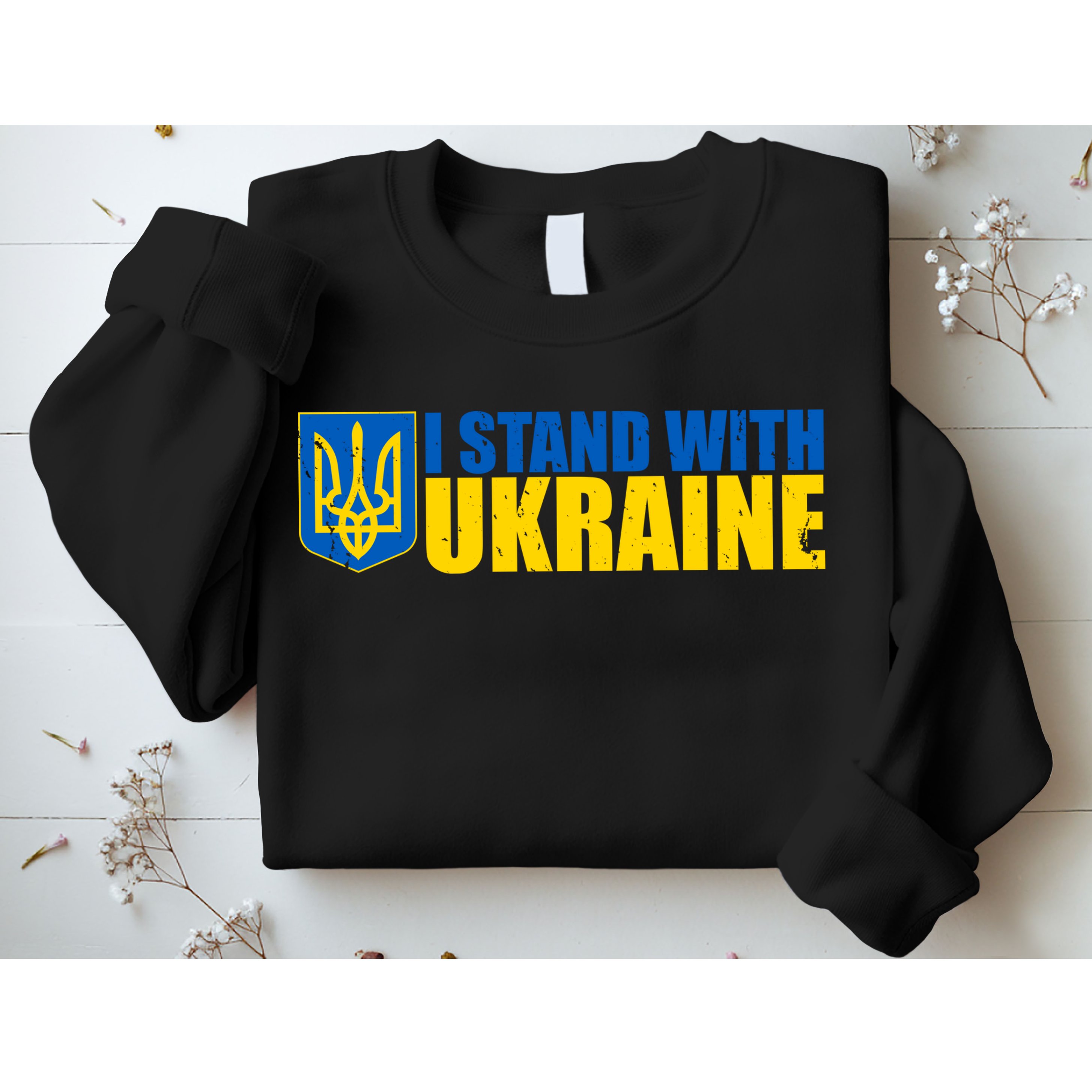 I Stand With Ukraine War Sweatshirt