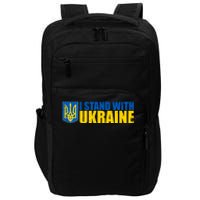 I Stand With Ukraine War Impact Tech Backpack