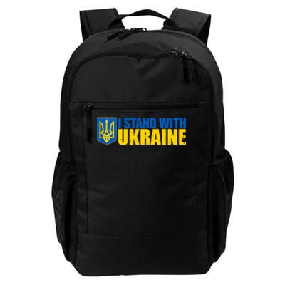 I Stand With Ukraine War Daily Commute Backpack