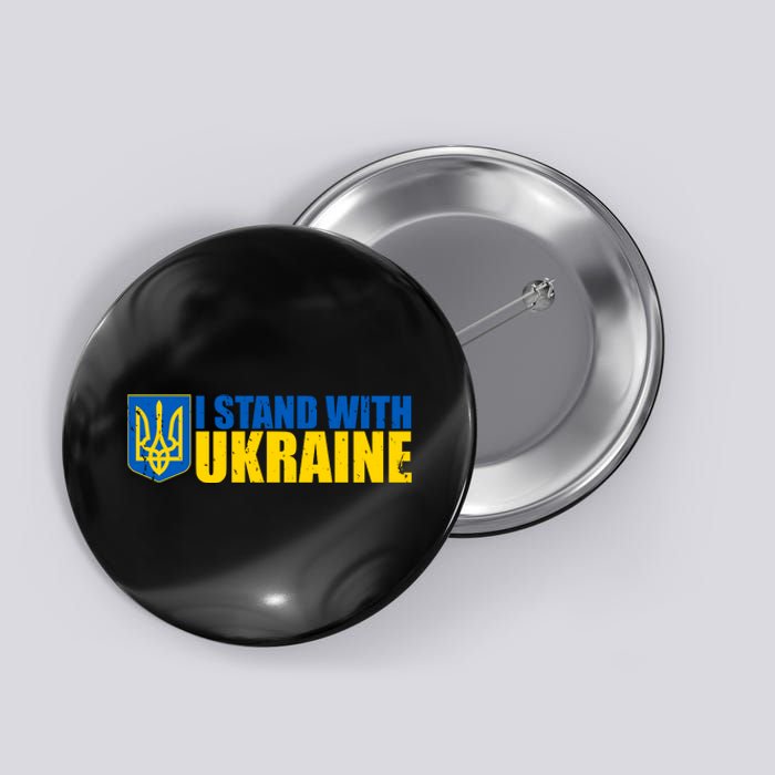 I Stand With Ukraine War Button