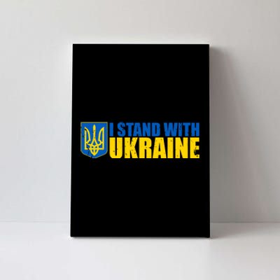 I Stand With Ukraine War Canvas