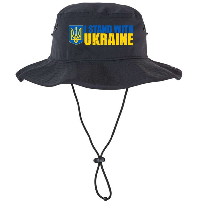 I Stand With Ukraine War Legacy Cool Fit Booney Bucket Hat