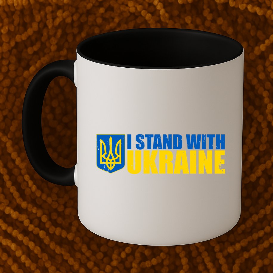 I Stand With Ukraine War Mug