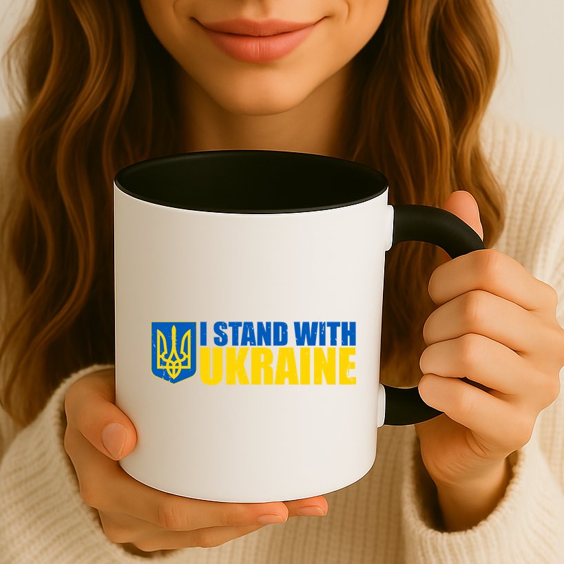 I Stand With Ukraine War Mug