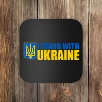 I Stand With Ukraine War Coaster