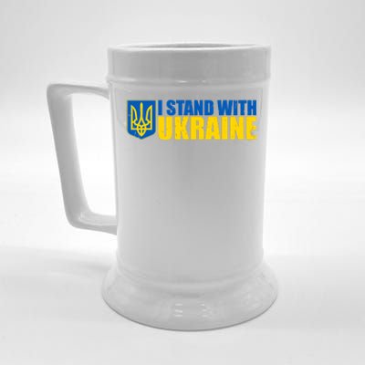 I Stand With Ukraine War Beer Stein