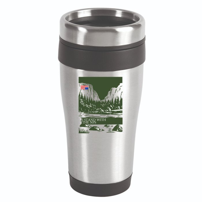 I Stand With The Nps National Park Support 16oz Travel Tumbler