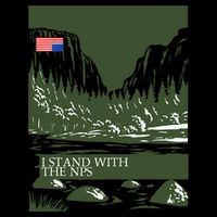 I Stand With The Nps National Park Support 16oz Travel Tumbler