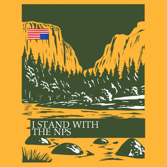 I Stand With The Nps National Park Support Pom Pom 12in Knit Beanie