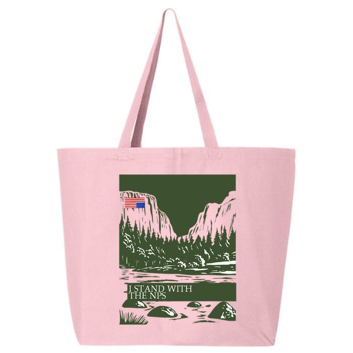 I Stand With The Nps National Park Support 25L Jumbo Tote