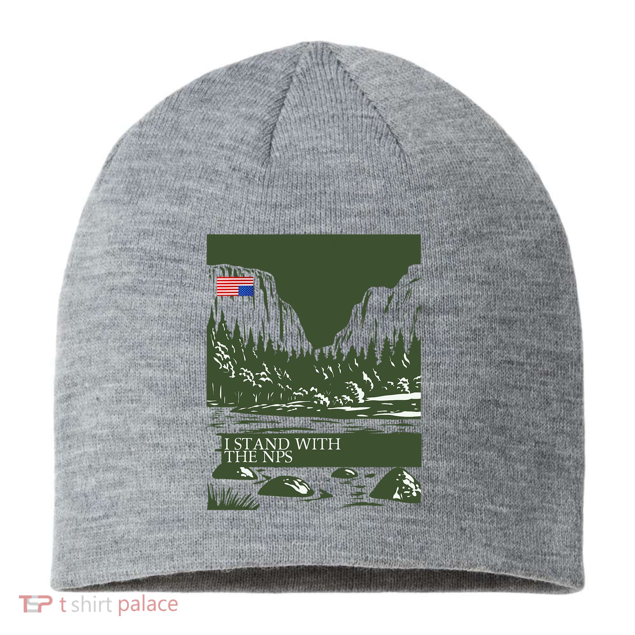 I Stand With The Nps National Park Support Sustainable Beanie