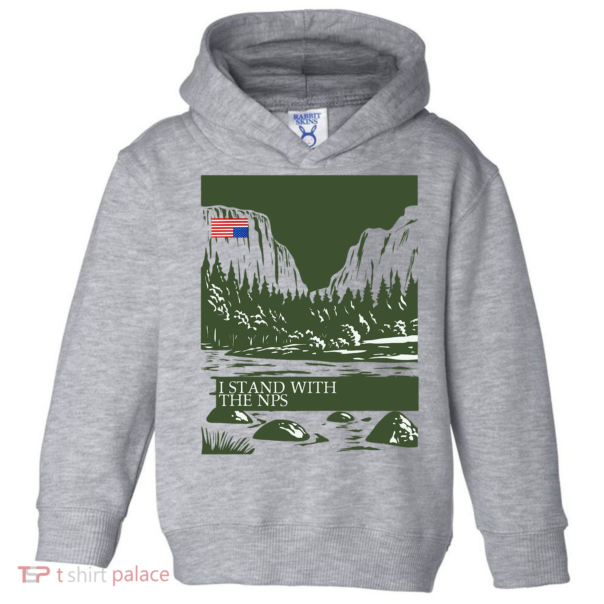 I Stand With The Nps National Park Support Toddler Hoodie