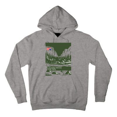 I Stand With The Nps National Park Support Tall Hoodie
