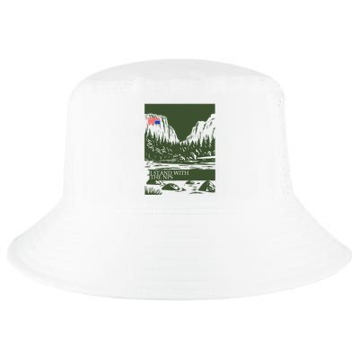 I Stand With The Nps National Park Support Cool Comfort Performance Bucket Hat