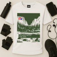I Stand With The Nps National Park Support Performance Shirt