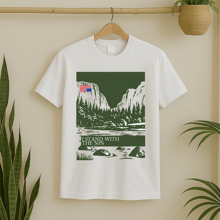 I Stand With The Nps National Park Support T-Shirt