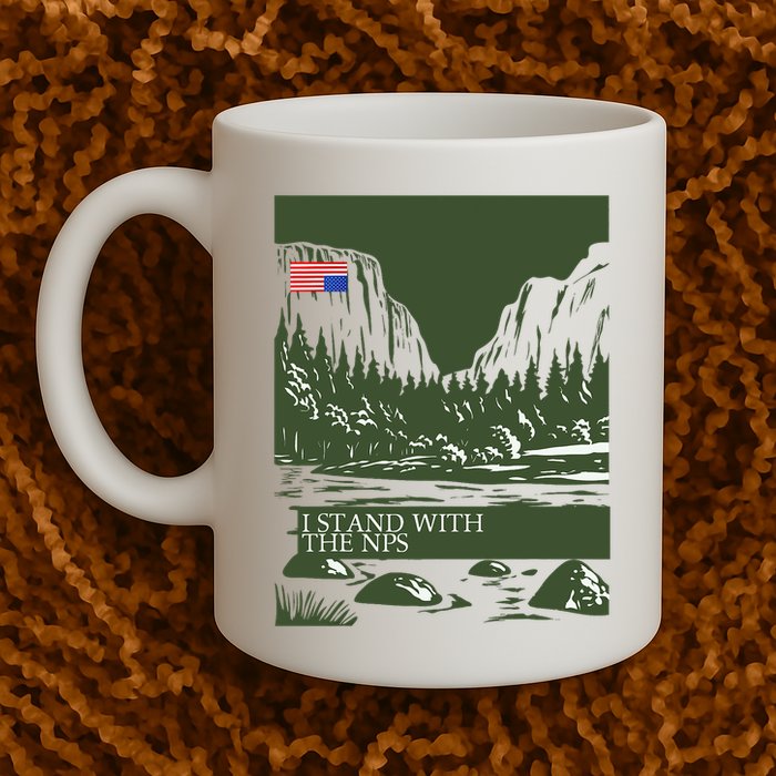 I Stand With The Nps National Park Support Mug