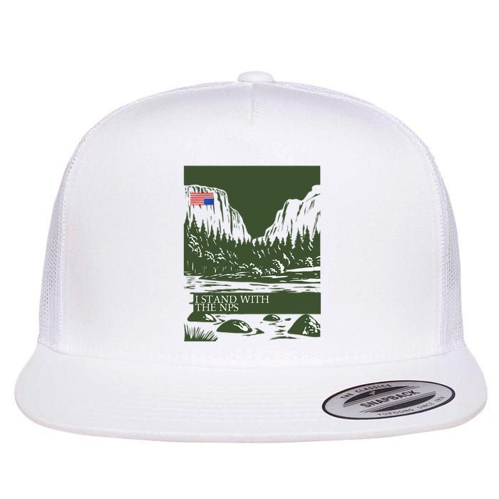 I Stand With The Nps National Park Support Flatbill Hat