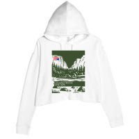 I Stand With The Nps National Park Support Crop Fleece Hoodie