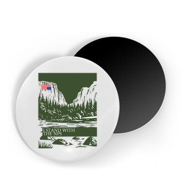 I Stand With The Nps National Park Support Magnet