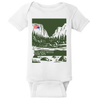I Stand With The Nps National Park Support Baby Bodysuit