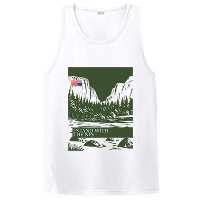 I Stand With The Nps National Park Support PosiCharge Competitor Tank