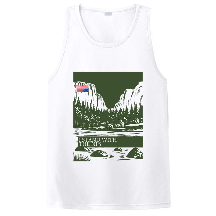 I Stand With The Nps National Park Support PosiCharge Competitor Tank