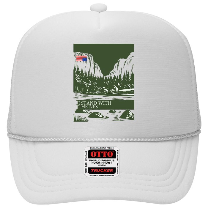 I Stand With The Nps National Park Support Trucker Hat