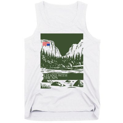 I Stand With The Nps National Park Support Tank Top