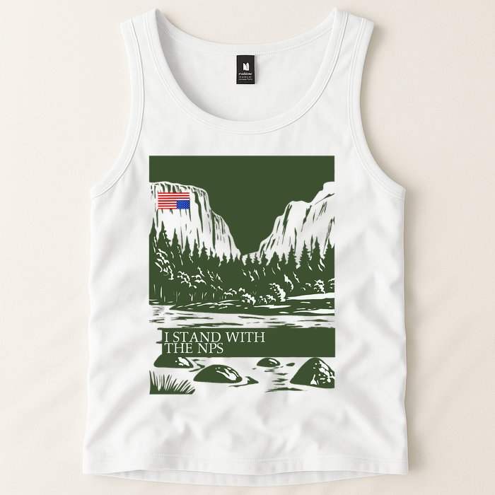 I Stand With The Nps National Park Support Tank Top