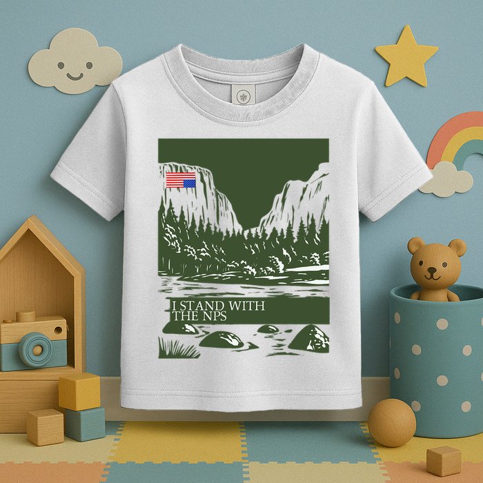 I Stand With The Nps National Park Support Toddler T-Shirt