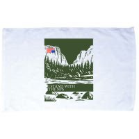 I Stand With The Nps National Park Support Microfiber Hand Towel