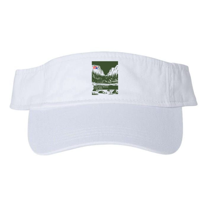 I Stand With The Nps National Park Support Visor