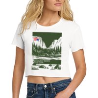 I Stand With The Nps National Park Support Crop Top