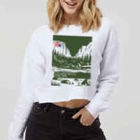 I Stand With The Nps National Park Support Cropped Pullover Crew