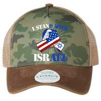 I Stand With Israel Legacy Tie Dye Trucker Hat