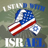 I Stand With Israel Legacy Tie Dye Trucker Hat