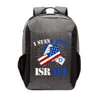 I Stand With Israel Vector Backpack