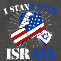 I Stand With Israel Vector Backpack