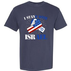 I Stand With Israel Garment-Dyed Heavyweight T-Shirt