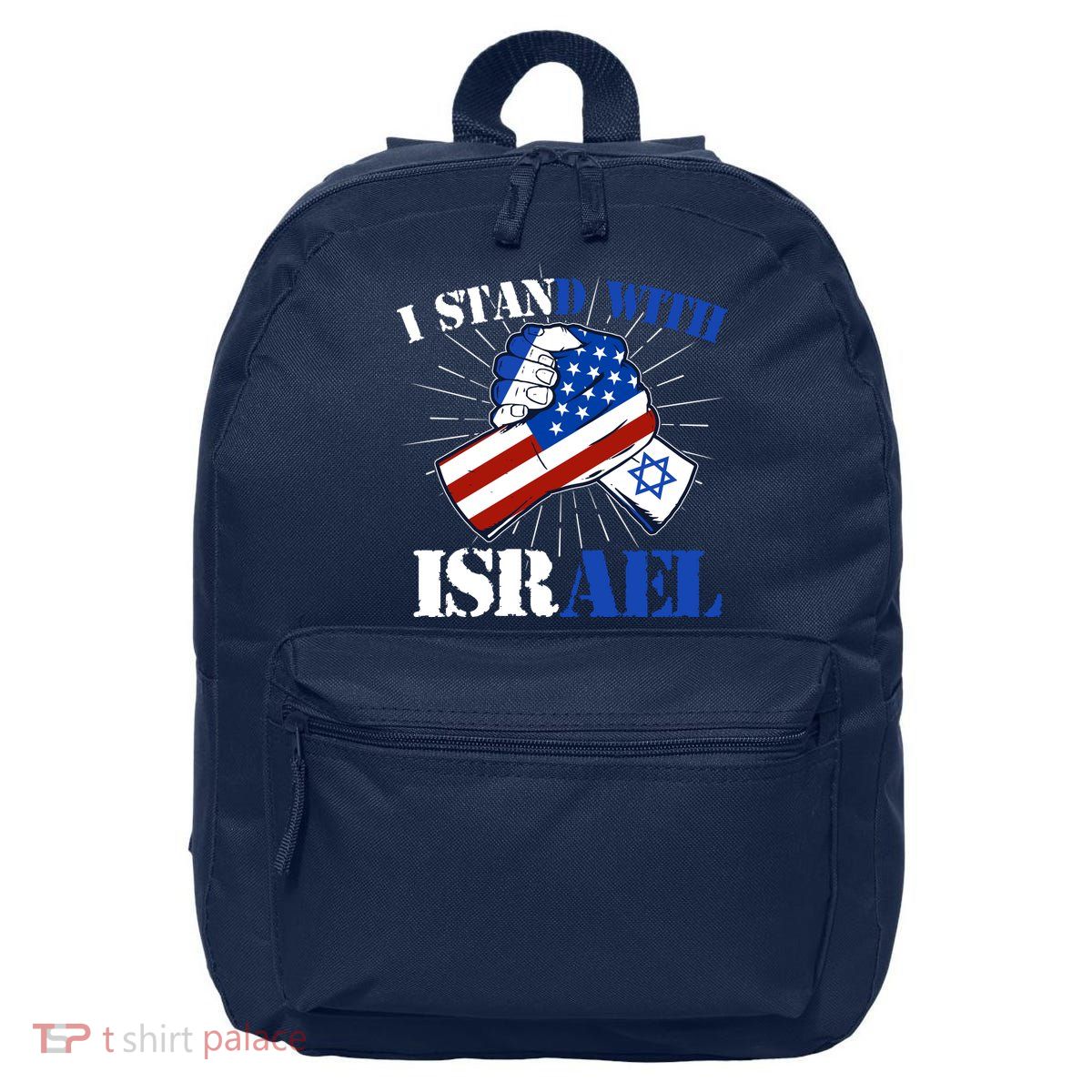 I Stand With Israel 16 in Basic Backpack