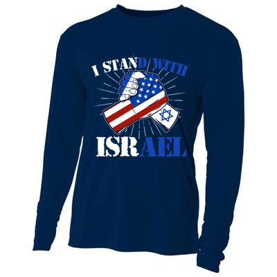 I Stand With Israel Cooling Performance Long Sleeve Crew